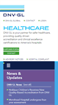 Mobile Screenshot of dnvglhealthcare.com